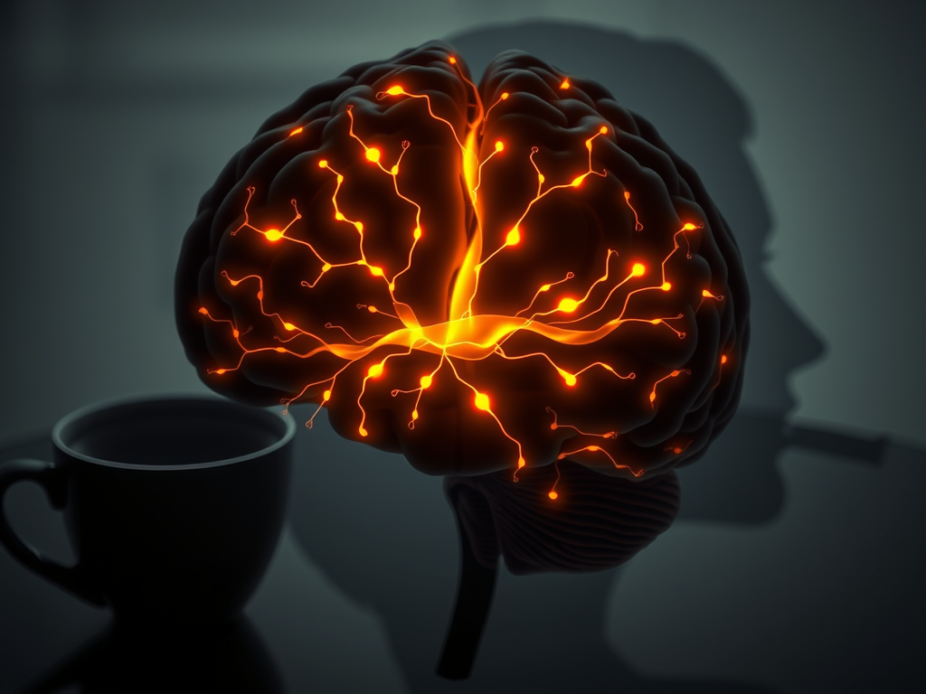Cravings: Psychology and overcoming them A 3D image of a brain and neurons