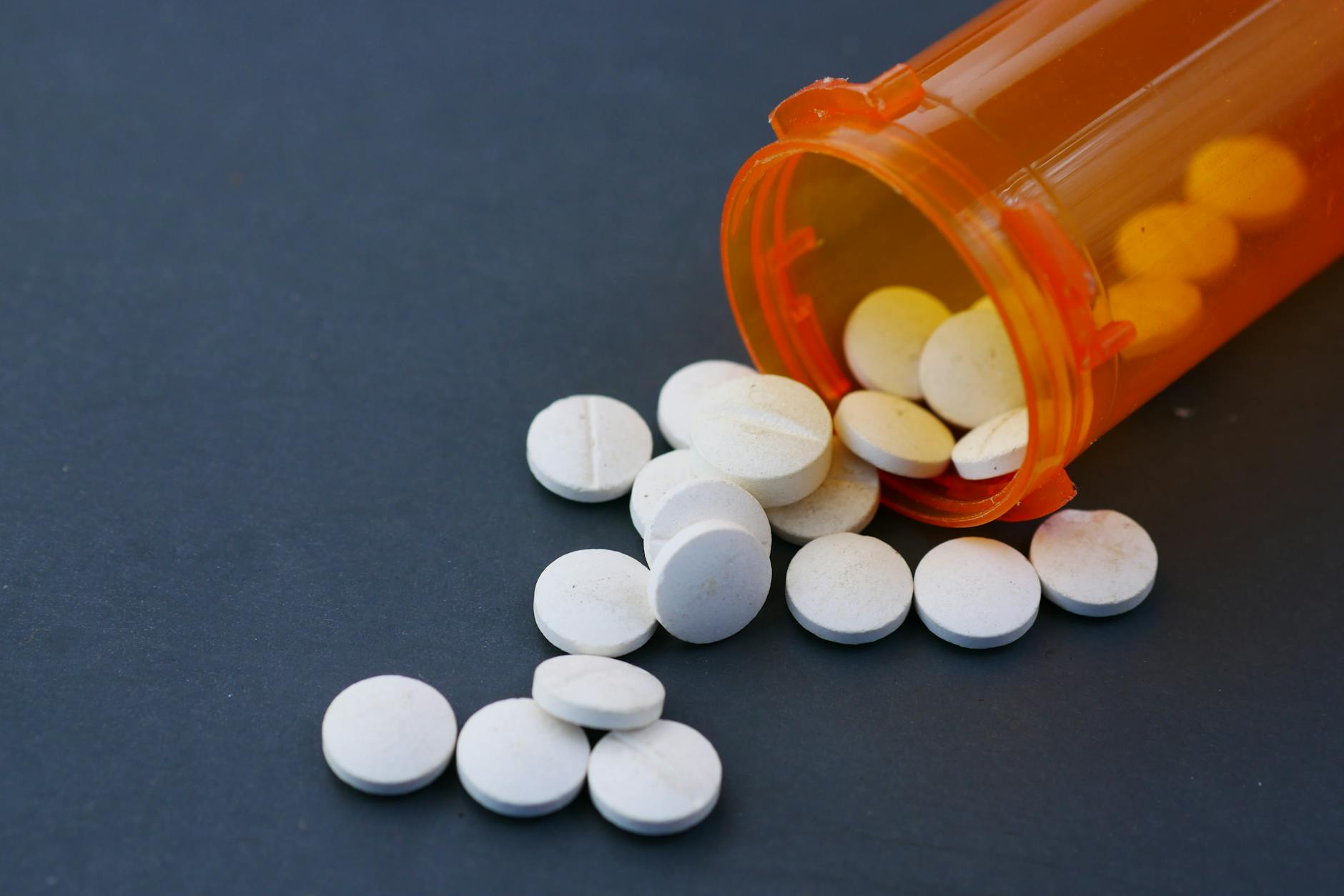 bottle with pills