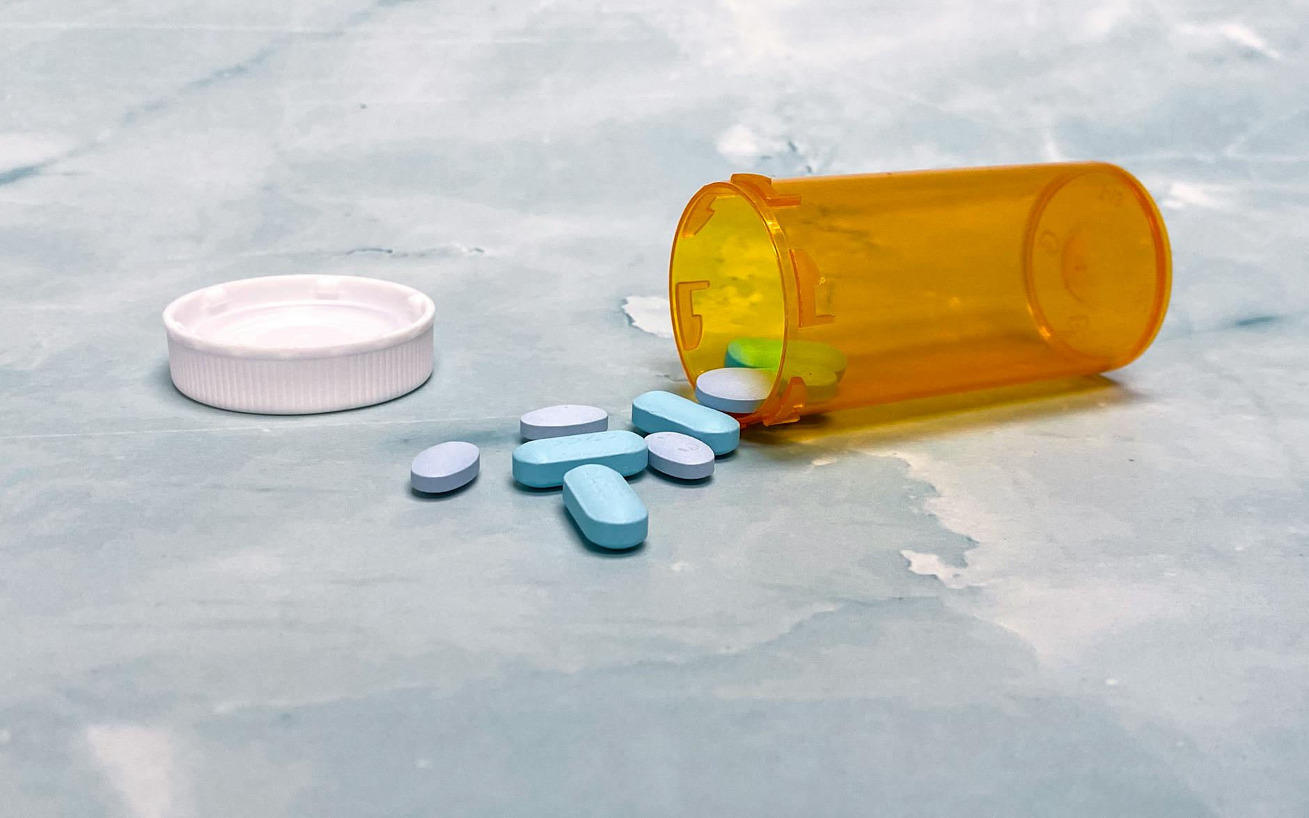 pill on the table