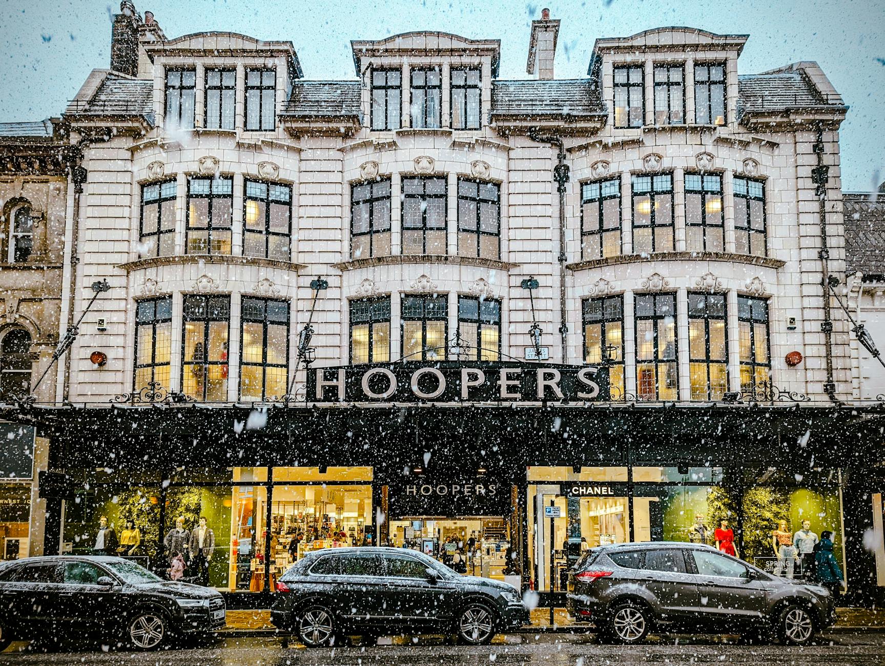 hoopers department store in snowy england shopping addiction detox rehab