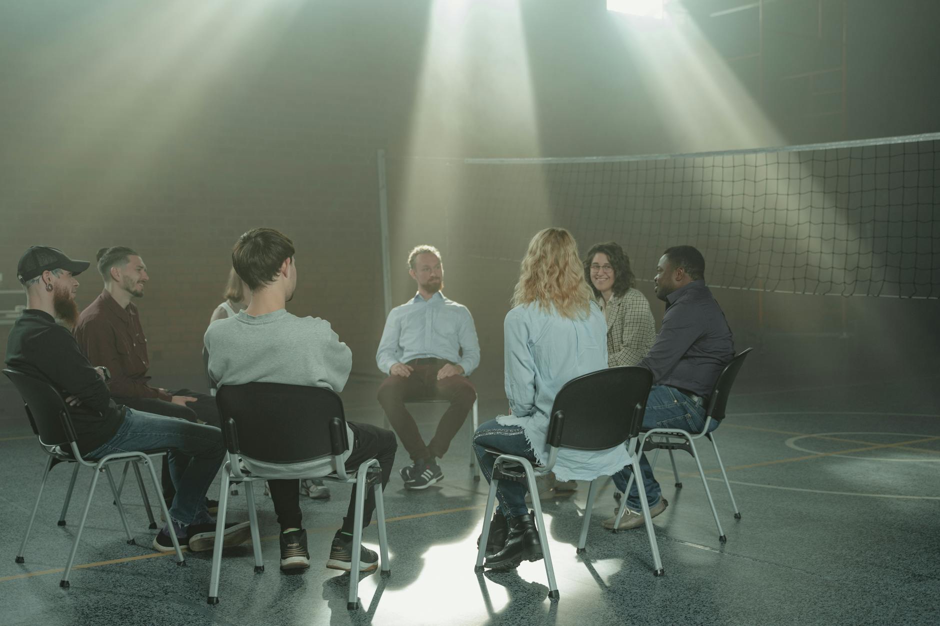people sitting on chairs inside room Support for long term recovery