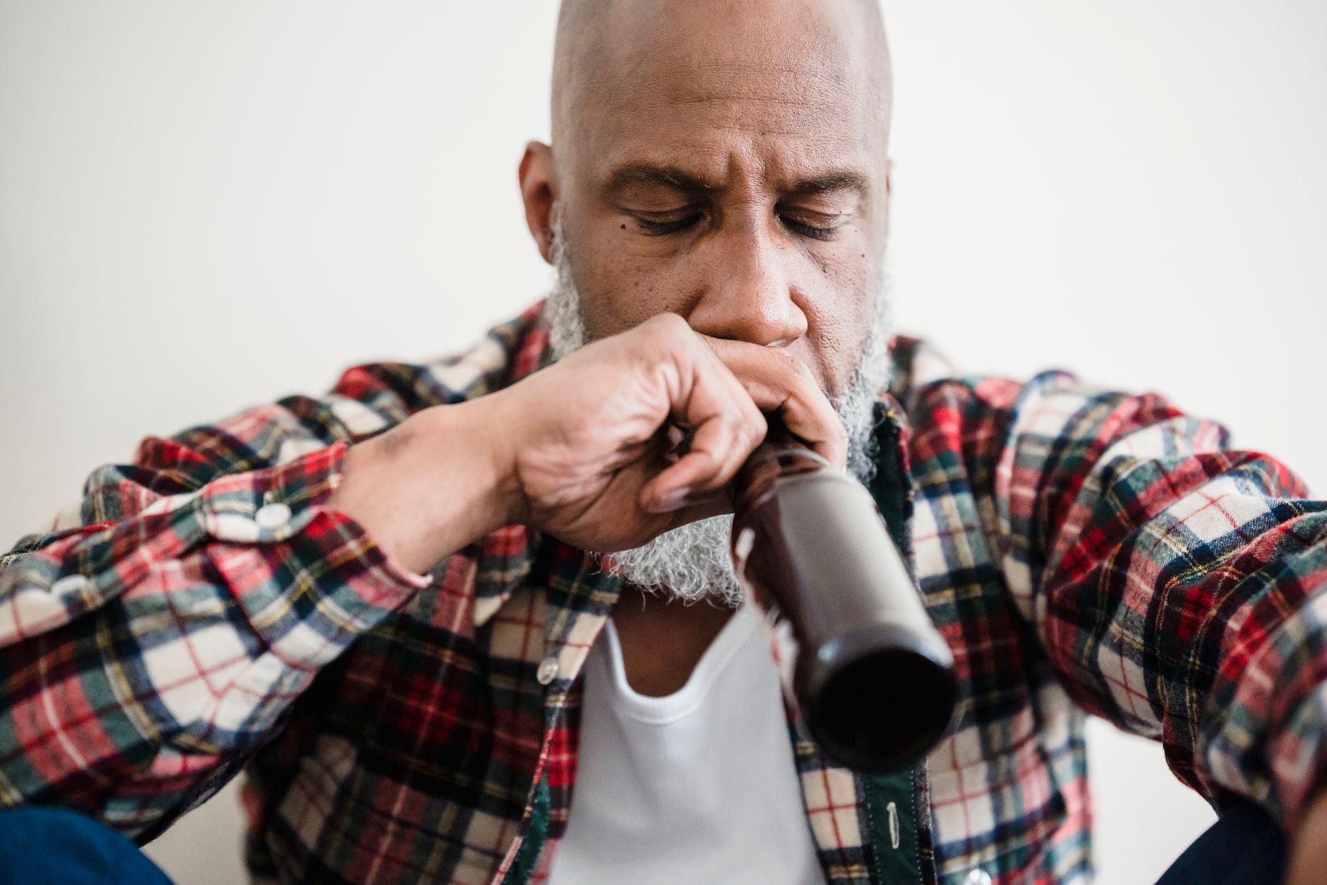 close up photo of man drinking beer Get the best alcohol treatment